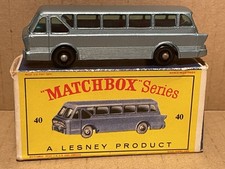 Matchbox Regular Wheels Nr. 40 B Leyland Royal Tiger Coach, schwarze Räder, OVP