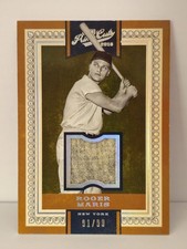 2016 Panini Prime Cuts - Base III Relics Roger Maris #101 /99 (MEM)