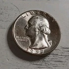1957-P BU *Type B Rev.* 90% Silver Washington Quarter  ~ Free Shipping! #3
