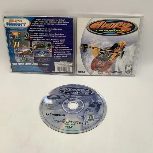 Hydro Thunder (Sega Dreamcast) Authentic CIB Complete
