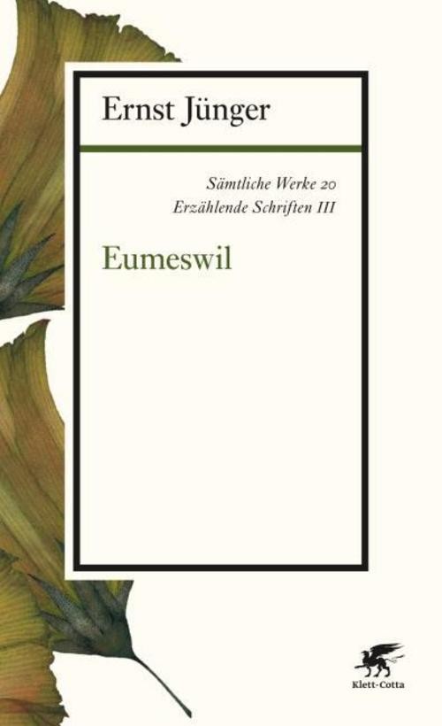Sämtliche Werke - Band 20 Ernst Jünger