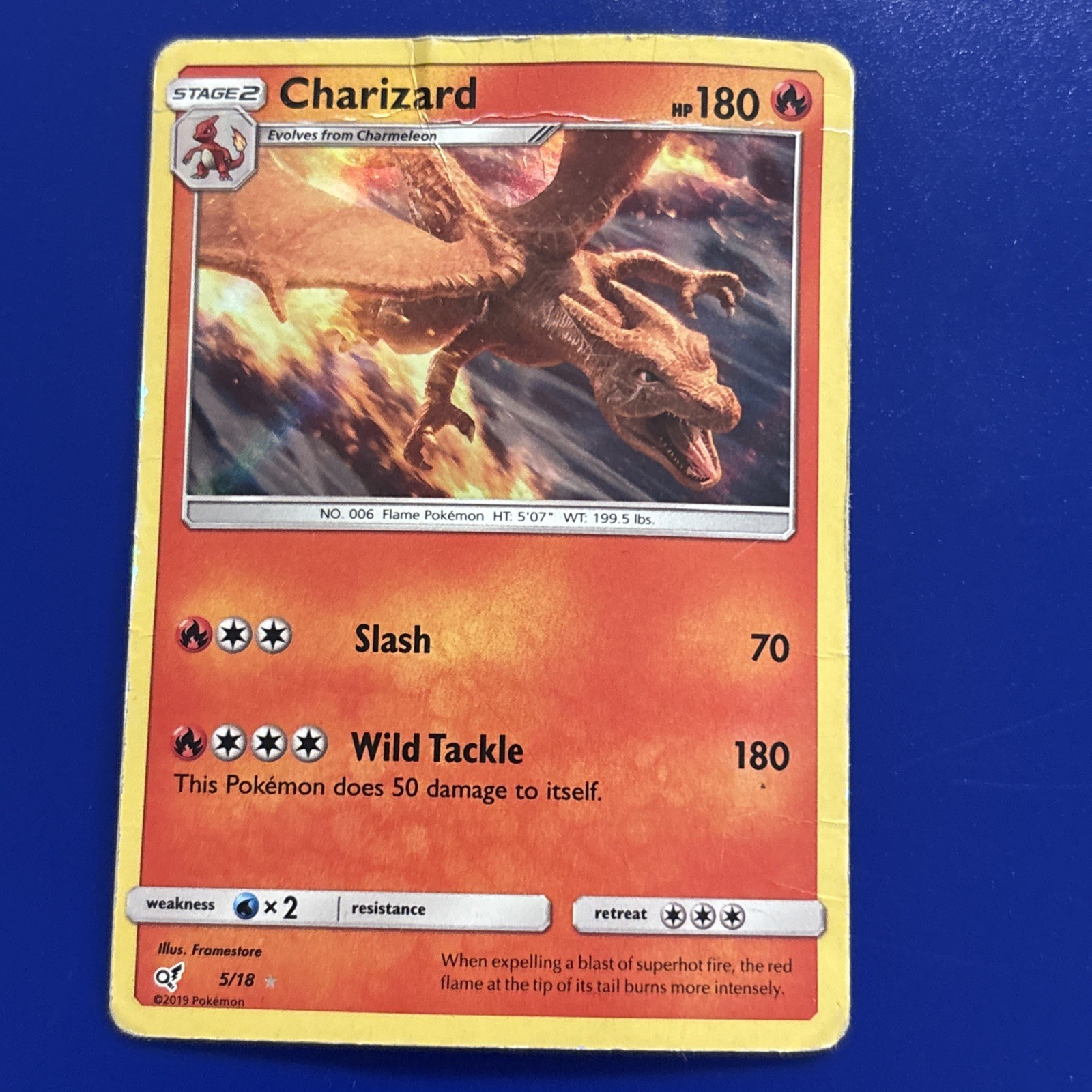 Charizard 5/18 Detective Pikachu | Holo Pokemon Card