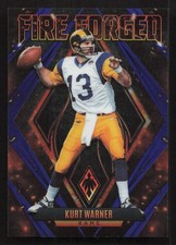 2022 Panini Phoenix Kurt Warner Fire Forged Blue #/35 #FF-2 Card