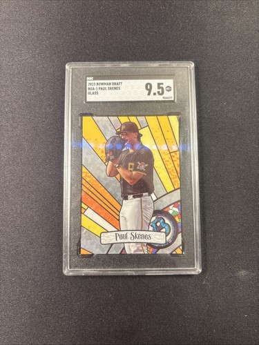 Paul Skenes #BG-1 — 2023 Bowman Draft Glass baseball card