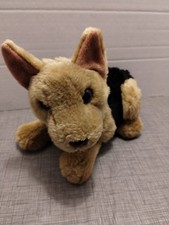 Vintage E J Classic German Shepherd Puppy Plush 12" Soft Stuffed Animal