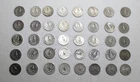 Roll of 40 Washington Quarters 90% Silver Coins Mixed Dates