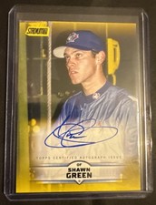 2025 Topps Stadium Club Shawn Green, Toronto Blue Jays Auto RARE Yellow Parallel