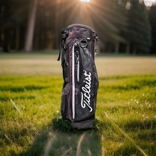 Titleist Players 4 Golf Stand Bag 4 Way Personalized 34.5" No Rain cover B 4