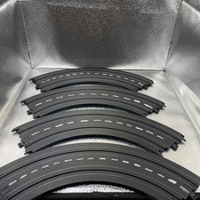 Tyco 9"R 1/4 Circle No B-5831 Slot car track lot of 4