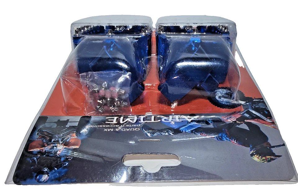 AIRTIME CNC BILLET CLAVIJAS DE PIE ANCHO GRASA YAMAHA YZ85 YZ125 YZ250F YZ450F AZUL Foto 4 de 4