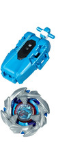 Beyblade X Cobalt Dragoon 260C Deluxe LeftSpin String Launcher Set with Attac...