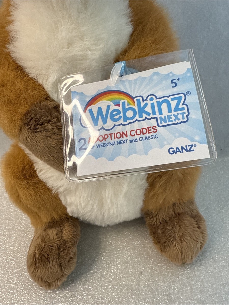 WBOT Meerkat Webkinz Plush Ganz wk00029 2 code next classic for