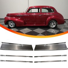 Steel Running Board Set Fits 1939 1940 Pontiac 2Door Coupe Made in USA 16 Gauge