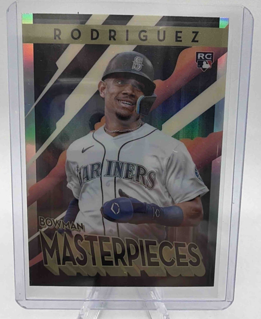 2022 Bowman's Best Julio Rodriguez Masterpiece #BM-10 RC Mariners