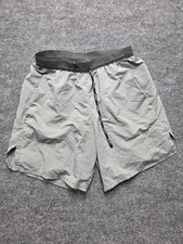 Nike Dri Fit Men's Shorts Gray Size Small Drawstring Pockets Comfort Wear
