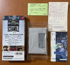 Super R-Type Riii 3 Famicom Box Theory Postcard Included