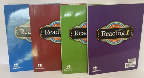 BJU Press Grade 1 Reading Books 4th Edition 1A 1C 1D 1F Curriculum Homeschool - Picture 2 of 2