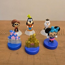 Disney McDonald's Happy Meal Toy Lot 6pc 70th  100th Anniversary 2023-2025