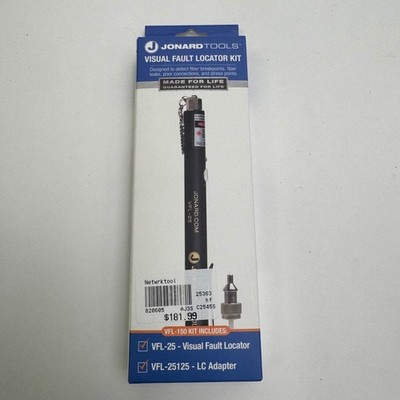 New Jonard Tools VFL-150 3.0V Pen-Style Visual Fault Locator