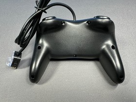 NINTENDO WII PRO CONTROLLER BLACK WIRED REMOTE CLASSIC GAMEPAD SMASH USA SELLER