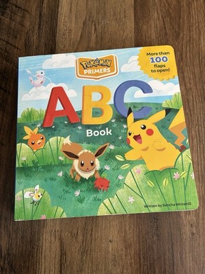 Pokémon Primers: ABC Book by Simcha Whitehill (2021, Children's Board Books)