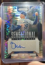 2025 Panini Sen. Signatures Bobby Miller, Bobby Miller #SS-BM Pulsar Prizm /199 