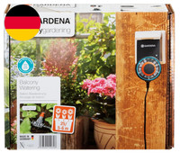 Gardena City Gardening Balkon BewäSserung: Vollautomatisches BlumenkastenbewäSse