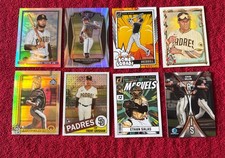 2021 Fernando Tatis Jr. Bowman 1991 Chrome Lash Mayfield PD Silver/199 Padres 10