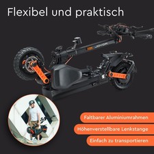 Falten E-Scooter mit Straßenzulassung 45km/h offroad Elektroroller NFC Joyor S8E – Bild 8