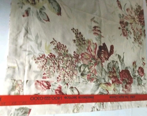 WAVERLY 2 französische viktorianische Kissenbezüge Blumen Rose Floral Shabby Baumwolle 21x24 - Bild 11 von 19