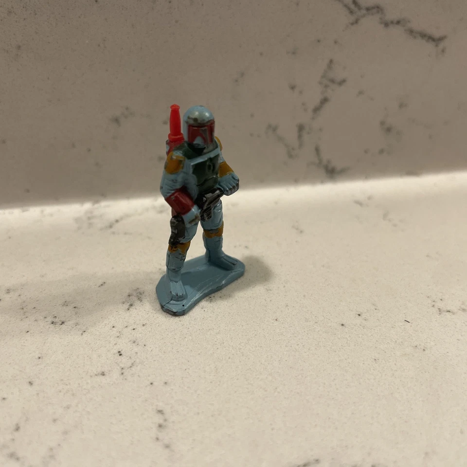 Lote STAR WARS 1982 KENNER MICRO COLEÇÃO IMPERIAL TIE FIGHTER PILOTO Boba Fett - Imagem 4 de 4