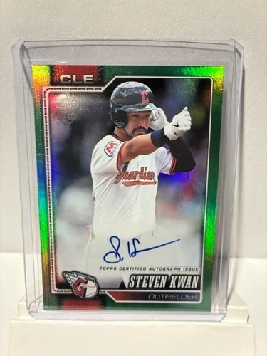 2026 Topps Series 1 Steven Kwan Red Foil (RAW)