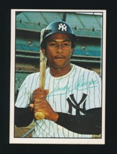 1975 SSPC Yankees/Mets -#19 SANDY ALOMAR Sr (New York Yankees) *AUTOGRAPHED*