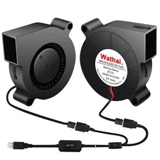 50mm X 15mm Usb Blower Fan 5v 5015 Brushless Cooling Fans With Variable Speed Co