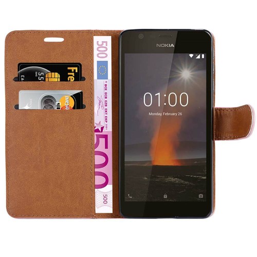For Nokia 1 Plus Phone Case Leather Wallet Book Cover + Screen Protector - Picture 77 of 80