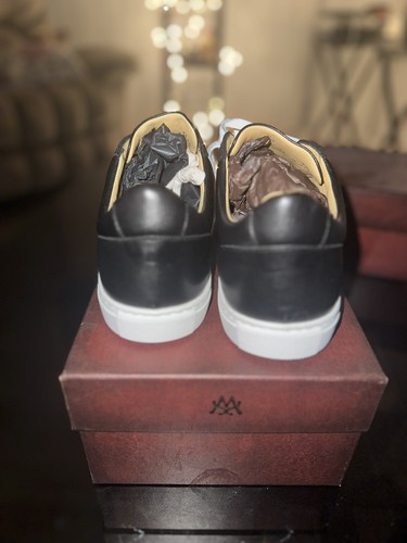 Mezlan size 11 Tivoli(Calfskin) Cognac & The Wyatt (Suede/Calfskin) Black - Picture 10 of 12