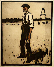 ORVILLE WRIGHT Engraving DANIEL DE LOSQUES Thouroude 1908