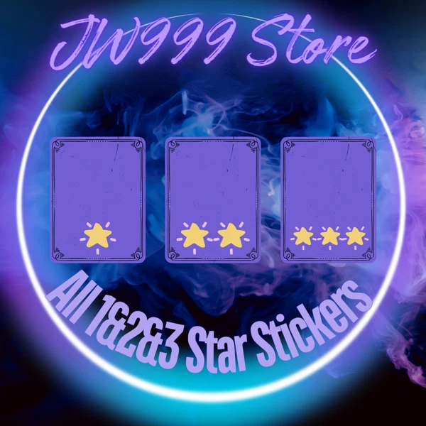 Monopoly Go All 1&2&3stars stickers❗read description❗