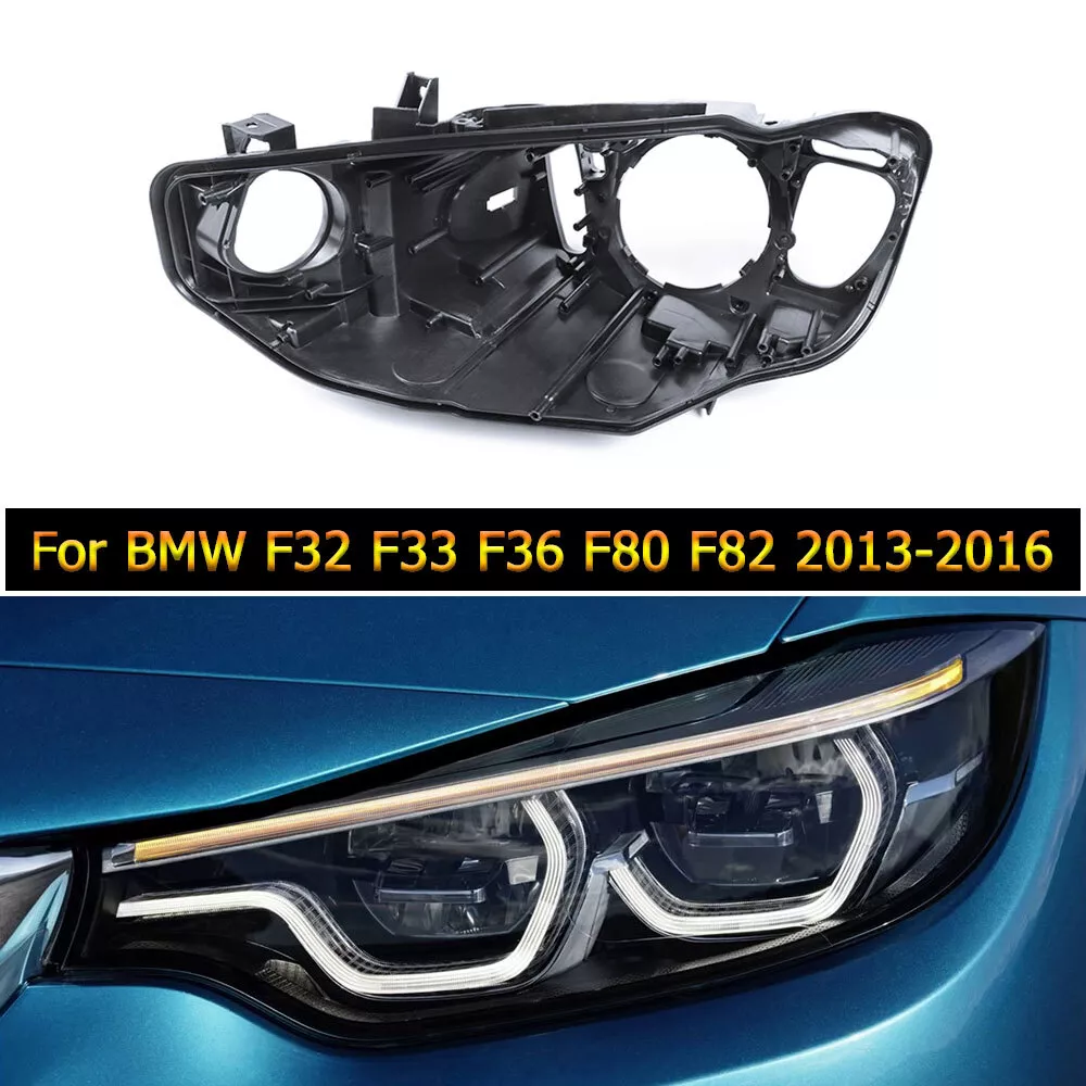 Left LED Headlight Housing Base For BMW 4 Series F32 F33 F36 F80 F86 2013 2016