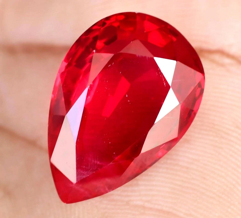 26.50 Ct Natural Blood Red Mozambique Ruby CERTIFIED Stunning Loose Gemstone - Image 2 of 4