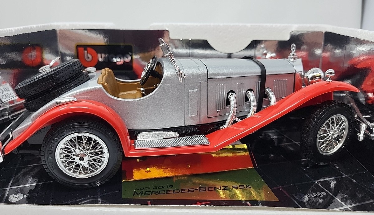 BURAGO 1/18 - COD. 3009 MERCEDES BENZ SSKL (1928) Special