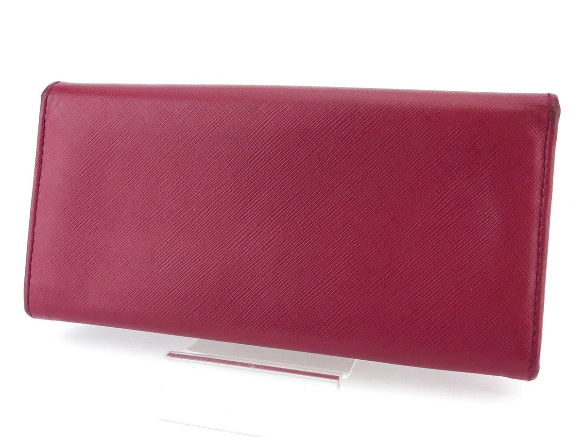 Salvatore Ferragamo wallet Ganchini leather Authentic used