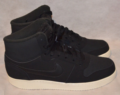 Nike Ebernon Mid SE Black AV2478-001 Women's Size 5