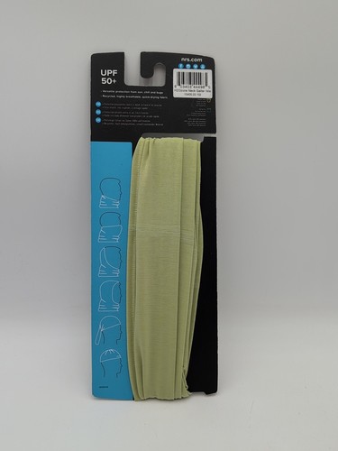 NRS H20zone Gaiter Neck Upf 50+ Nile Green New Camping Backpacking Hiking - Picture 2 of 2