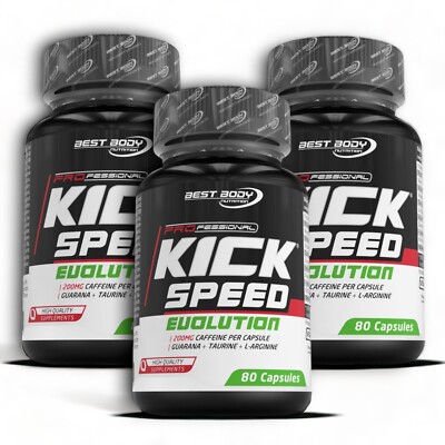 Best Body Kick Speed Evolution 3 x 80 Kapseln  163,97 /kg