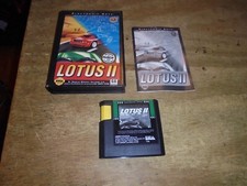 Lotus II (Sega Genesis, 1993) Complete CIB