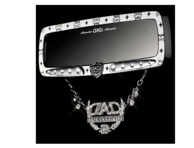 Garson D.A.D White Crystal Luxury Mirror Necklace DAD VIP JDM | eBay