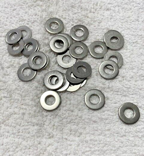 1/4" FLAT WASHER stainless steel 25 pcs