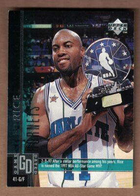1997-98 UPPER DECK GAME DATED MEMORABLE MOMENTS #13 GLEN RICE | eBay
