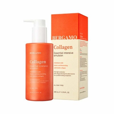 Bergamo Collagen Essential Intensive Emulsion 200ml - FREE SHIPPING